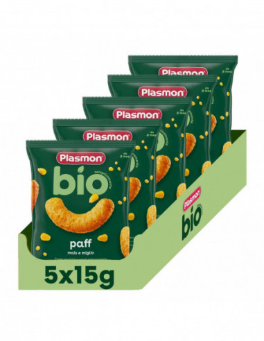 Plasmon Paff Bio Mais Miglio 15 G
