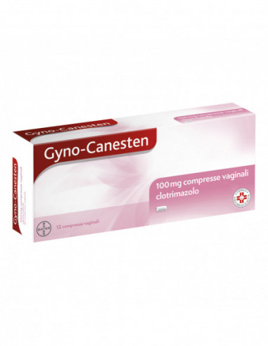 Gynocanesten 12 Cpr Vag 100 Mg