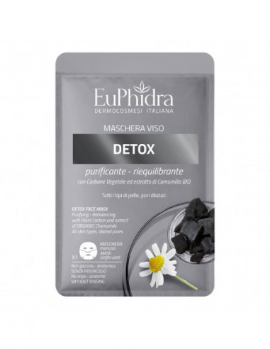 Euphidra Maschera Viso Detox 1 Pezzo
