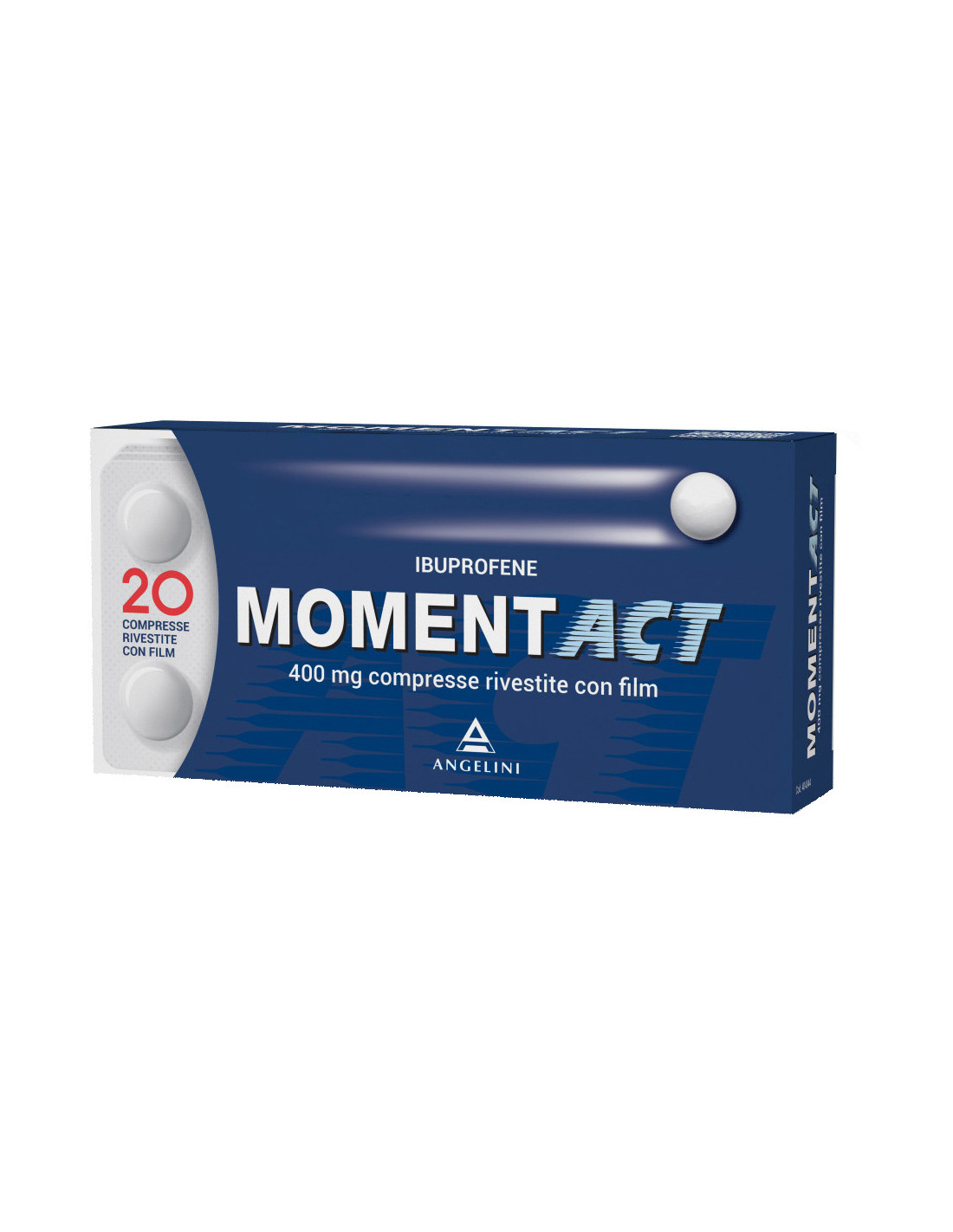 RIMEDIO PER MAL DI TESTA MOMENTACT 20 COMPRESSE RIVESTITE 400 MG