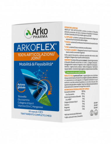 Arkoflex 100% Articolazioni 60 Capsule