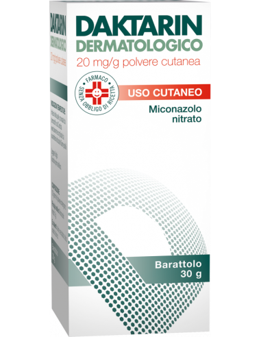 Daktarin Polv Cutanea 30 G 20 Mg/g