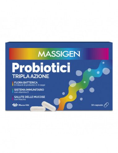 Massigen Probiotici 10 Capsule 2024
