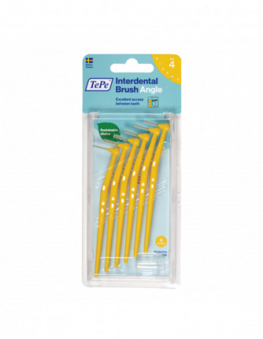 Tepe Angle Scovolino Giallo 0,7mm 6...