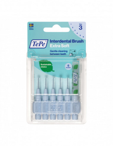Tepe Scovolino Xsoft Blu 0,6 Mm 6 Pezzi
