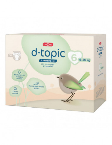 D-topic Pannolini Taglia 6 16 Pezzi