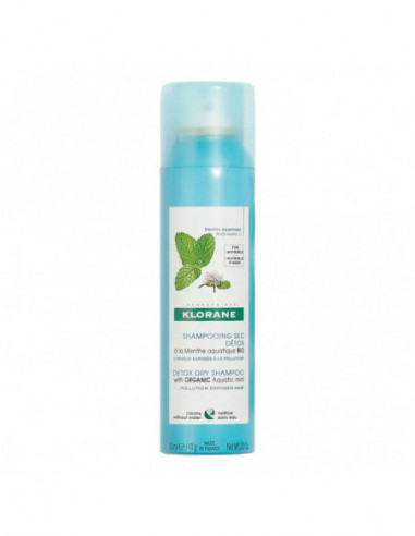 Klorane Shampoo Secco Menta 150 Ml