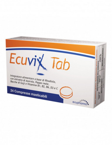 Ecuvix Tab 24 Compresse Masticabili