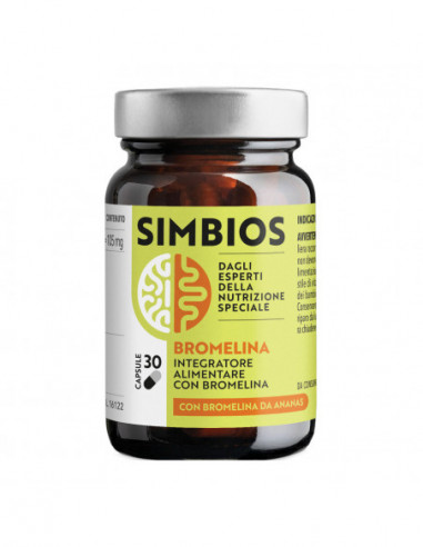 Simbios Bromelina 30 Capsule