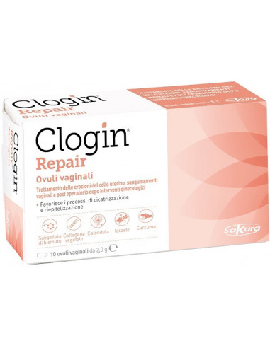 Clogin Repair 10 Ovuli Vaginali