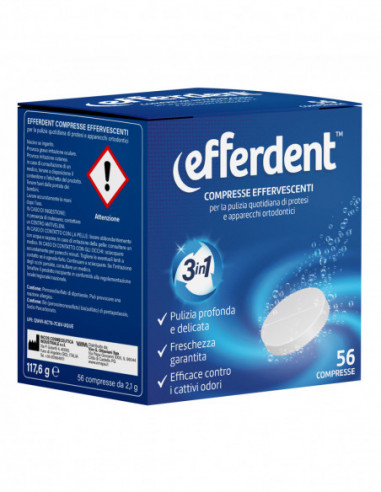 Efferdent 56 Compresse Effervescenti