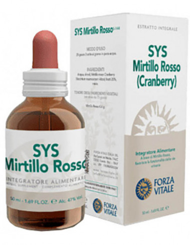 Sys Mirtillo Rosso Gocce 50 Ml
