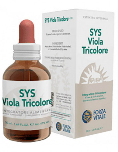 Sys Viola Tricolore Gocce 50 Ml
