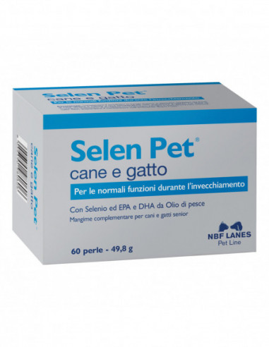 Selen Pet Cani Gatti Blister 60 Perle