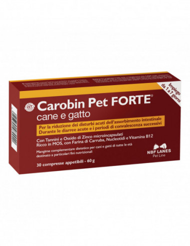 Carobin Pet Forte 30 Compresse