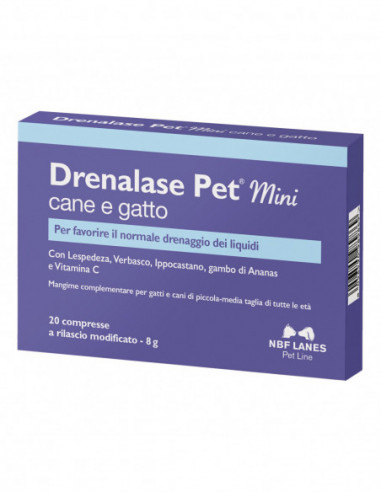 Drenalase Pet Mini Cane Gatto 20...