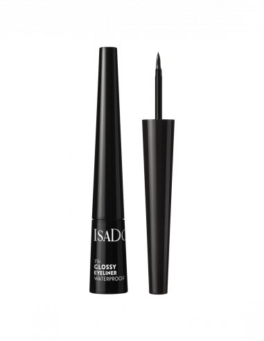 Isadora The Glossy Eyeliner Chrome Black