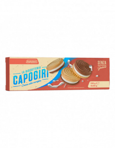 Agluten Capogiri Crema Vaniglia 120 G
