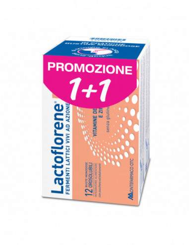 Lactoflorene Plus Bipack 12 Bustine 48 G