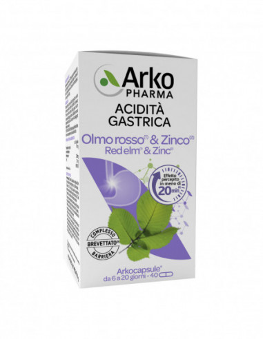 Arkocps Olmo Rosso & Zinco 40 Capsule