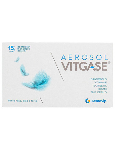 Vitgase Aerosol 15 Flaconcini 5 Ml