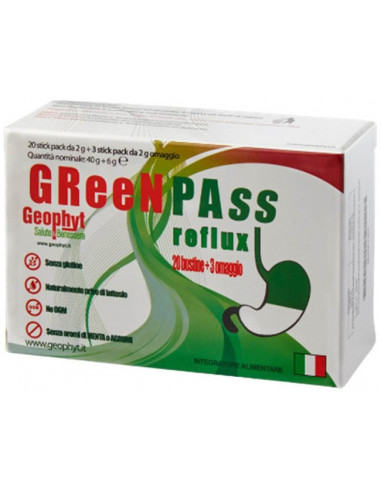 Green Pass Reflux Stickpack