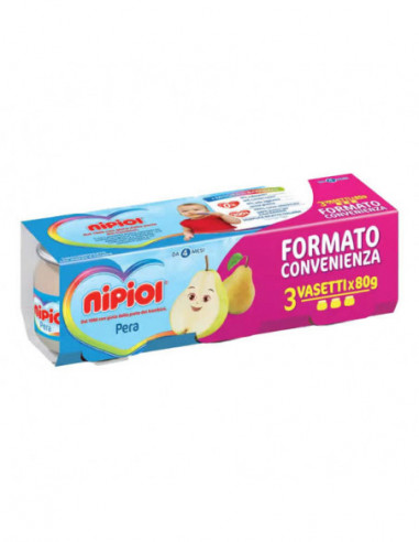Dieterba Omogeneizzato Pera 3 Pezzi 80 G