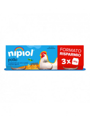 Dieterba Omogeneizzato Pollo 3 Pezzi...