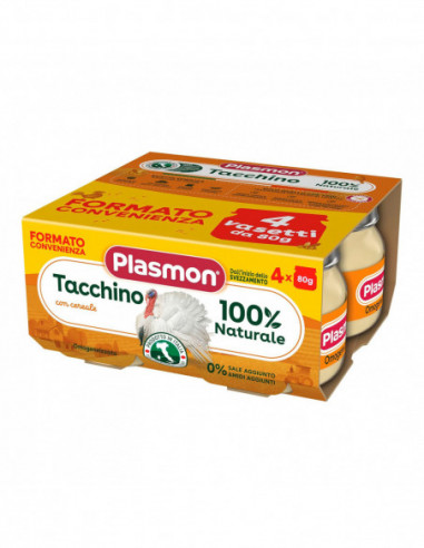 Plasmon Omogeneizzato Tacchino 4 X 80...