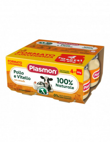 Plasmon Omogeneizzato Pollo Vitello 4...