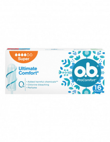 Ob Super Pro Comfort Tamponi 16 Pezzi