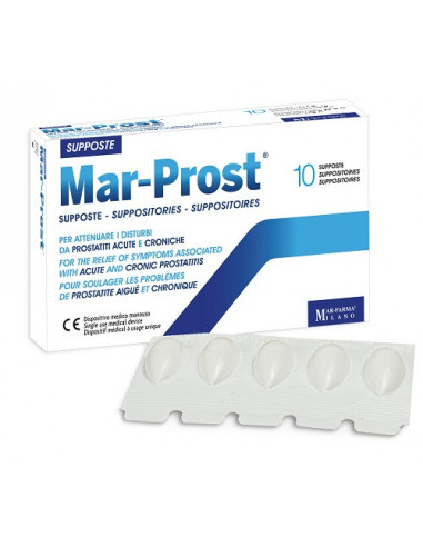 Mar-prost Supposte 10 Pezzi