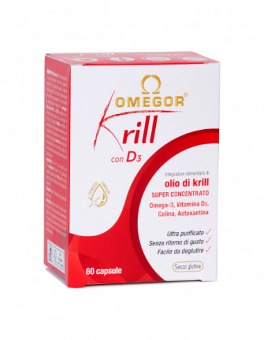Omegor Krill D3 60 Capsule