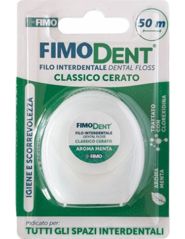 Fimodent Filo Interdentale Cerato 50m