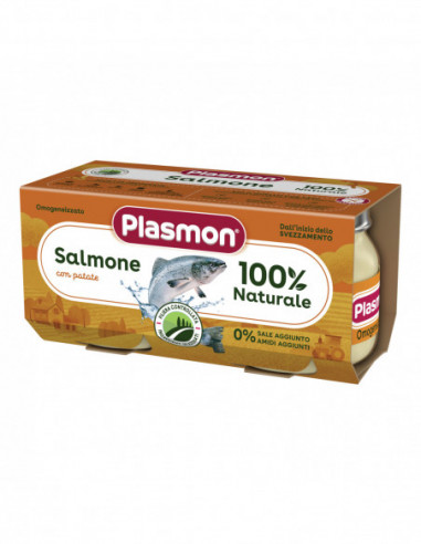 Plasmon Omogeneizzato Salmone Verdure...