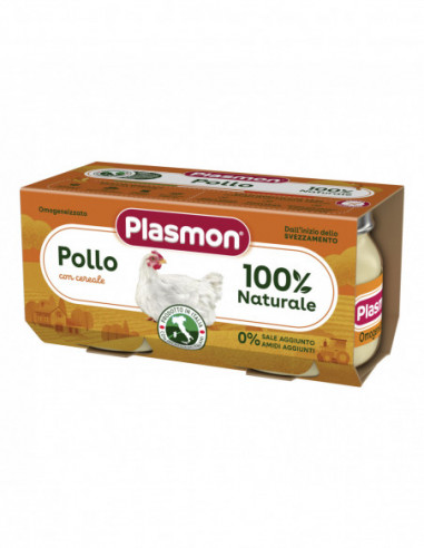 Plasmon Omogeneizzato Pollo 80 G X 2...