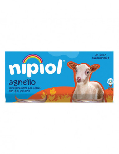 Nipiol Omogeneizzato Agnello 80 G 2...