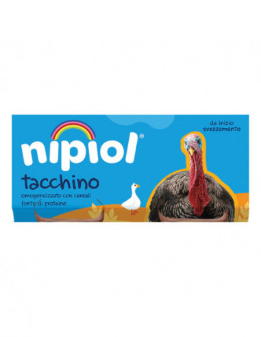 Nipiol Omogeneizzato Tacchino 80 G 2...