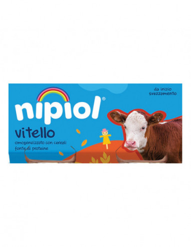 Nipiol Omogeneizzato Vitello 80 G 2...