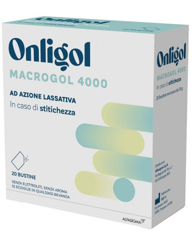 Onligol Macrogol 4000 20 Bustine 10 G...