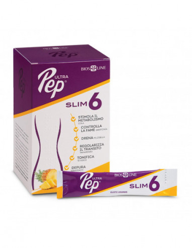 Ultra Pep Slim 6 Zero Ananas 20 Stick