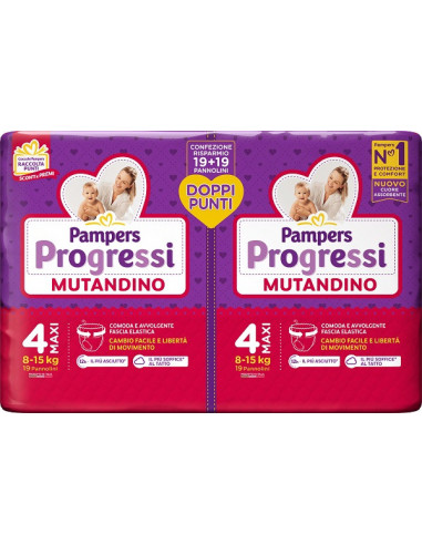 Pampers Progressi Mutandino Maxi...