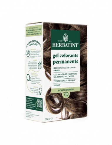 Herbatint 7d Biondo Dorato 170 Ml