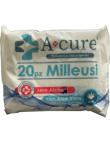 A+cure Milleusi Salviette Detergente...