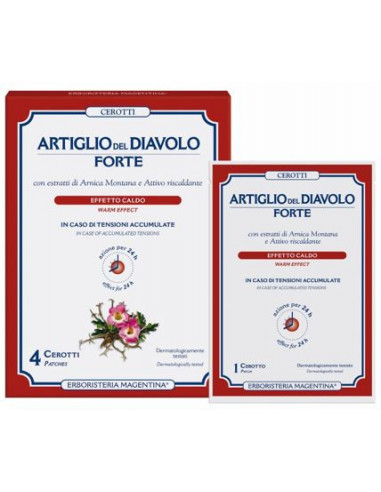 Artiglio Forte Cerotti 4 Pezzi