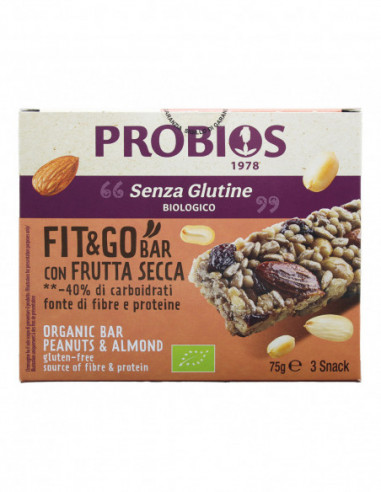 Probios Fit&go Barretta Frutta Secca...