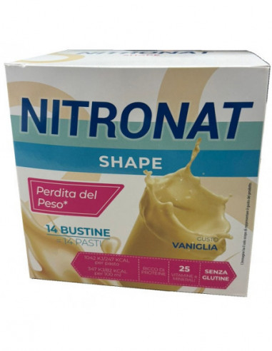 Nitronat Shape Vaniglia 14 Bustine