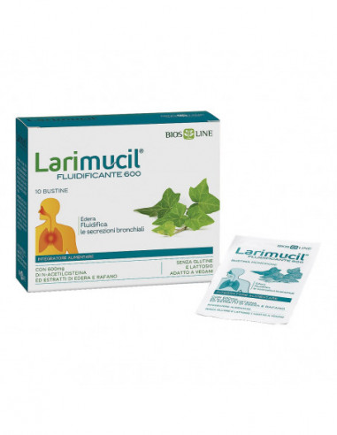 Larimucil Fluidificante 600 10 Bustine