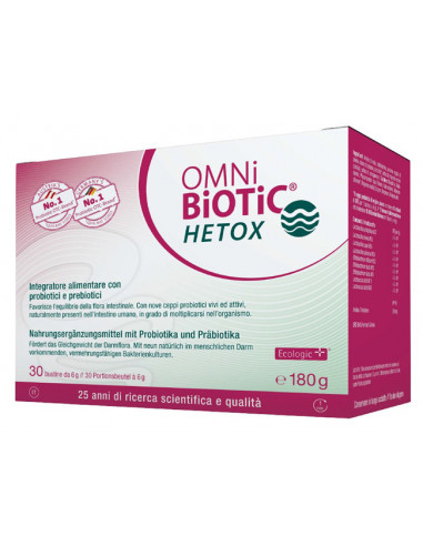 Omni Biotic Hetox 30 Bustine Da 6 G