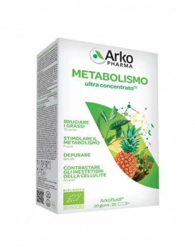 Arkofluidi Metabolismo Bio 20 Fiale